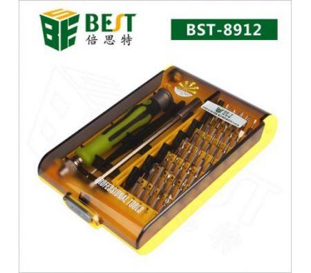 BST-8912 Plastic Handle Mini Screwdriver Set Kit for Maintain Repair Laptop ipad Mobile Phone Samsung Nokia iphone Xbox