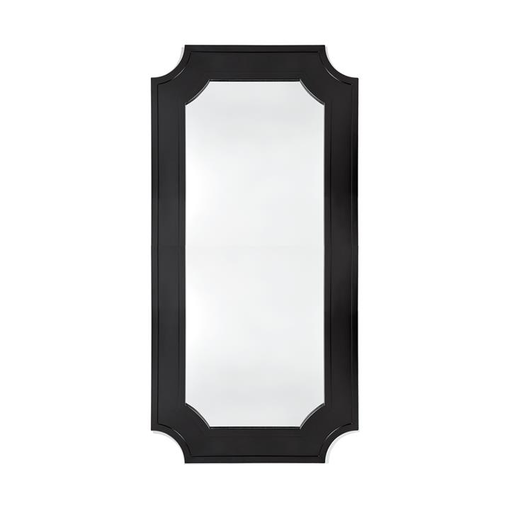 Bungalow Floor Mirror - Black