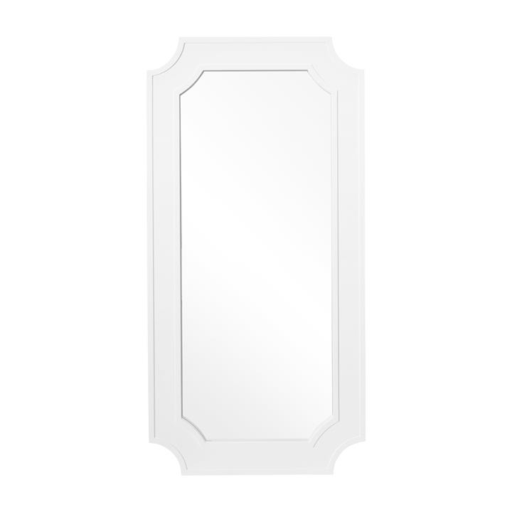 Bungalow Floor Mirror - White