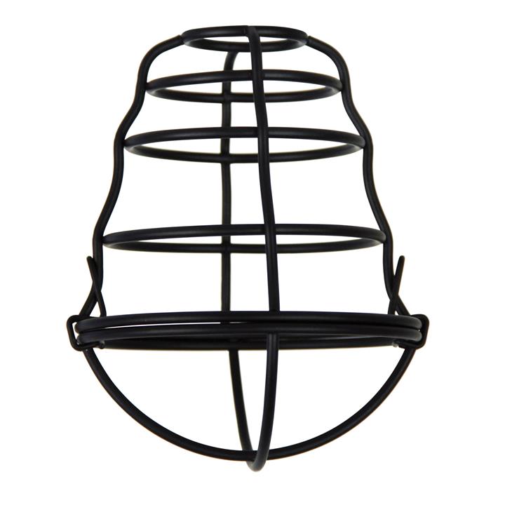 Cage.14 Bulb Cage Matt Black