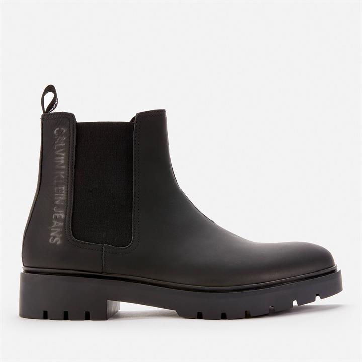 Calvin Klein Jeans Men's Combat Mid Chelsea Boots - Black - UK 8