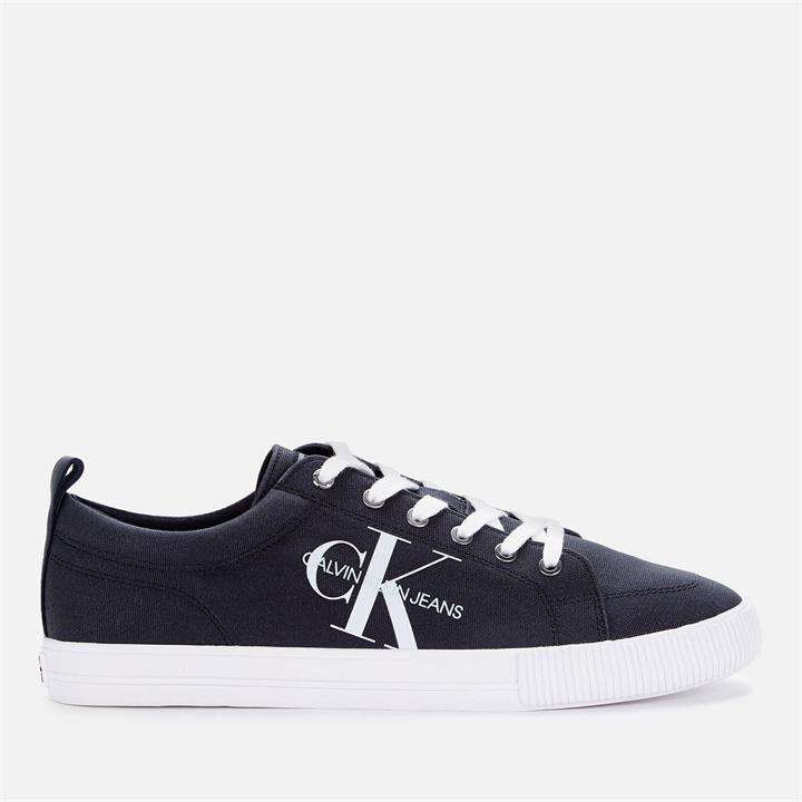 Calvin Klein Jeans Men's Vulcanised Trainers - Black - UK 7