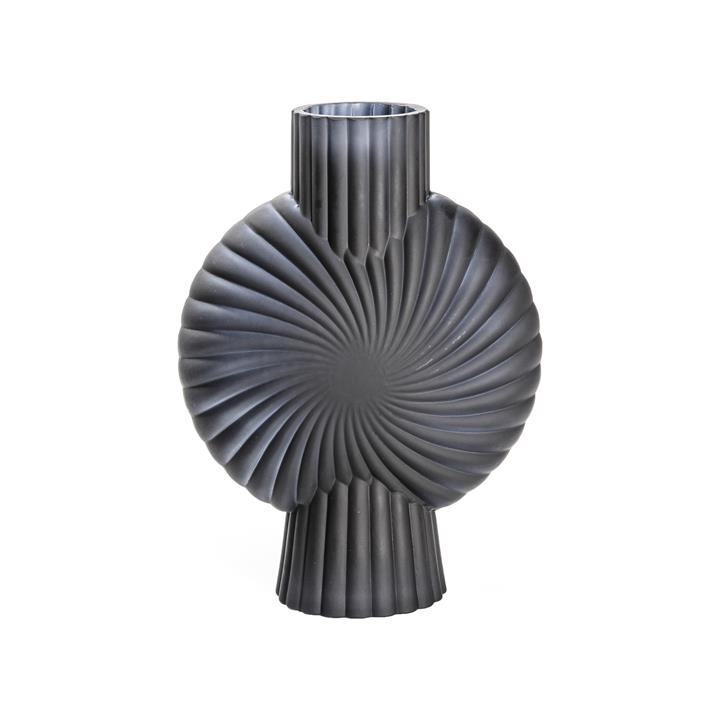 Camacho Vase Frosted Black