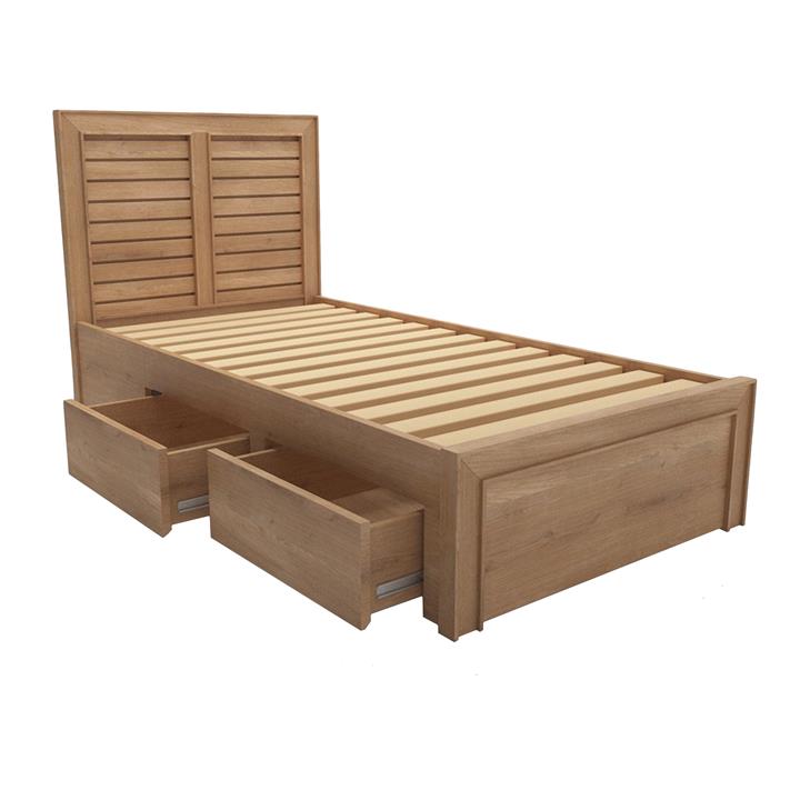 Cambridge custom kids timber storage  bed frame