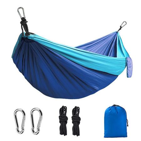 Camping Hammock Double and Single Portable Hammocks with 2 Tree Straps