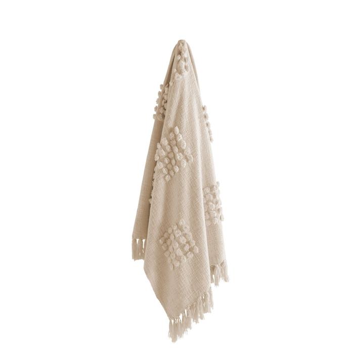 Carlton Throw  - Natural Rectangle