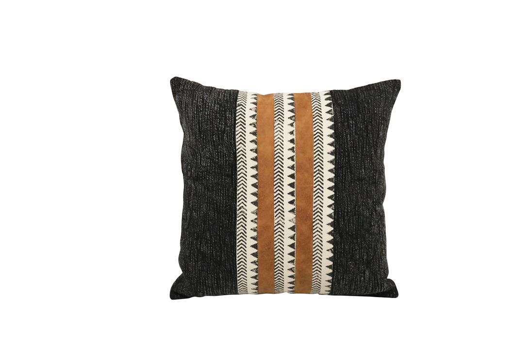Carma Suede & Cotton Cushion