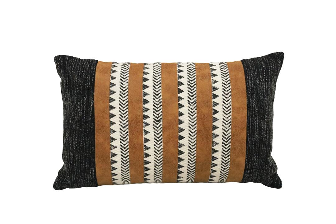 Carma Suede & Cotton Cushion Rectangle