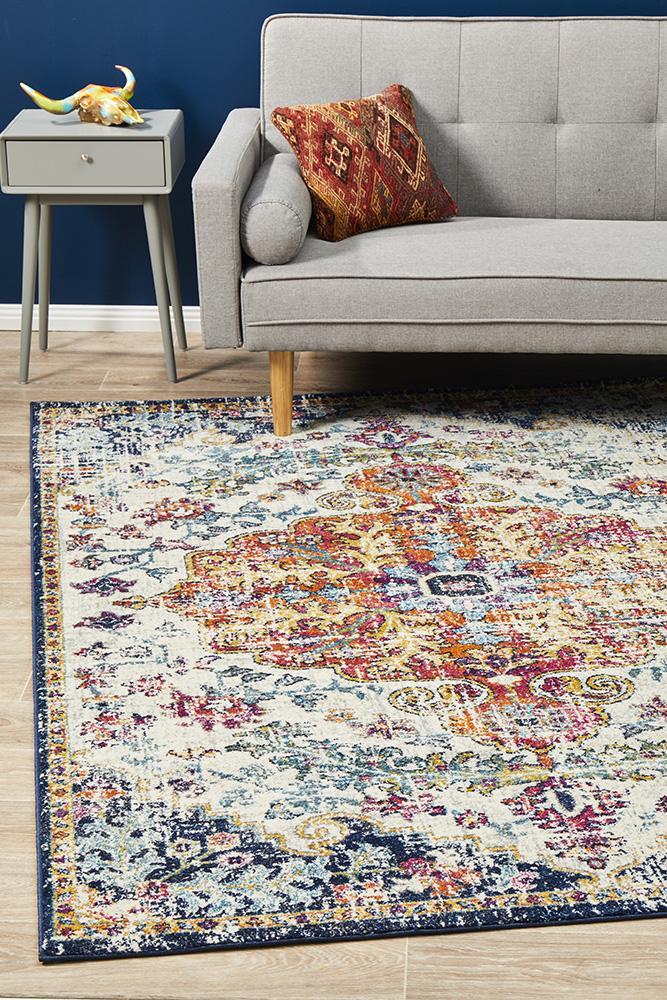 Carnival White Transitional Rug 330x240cm