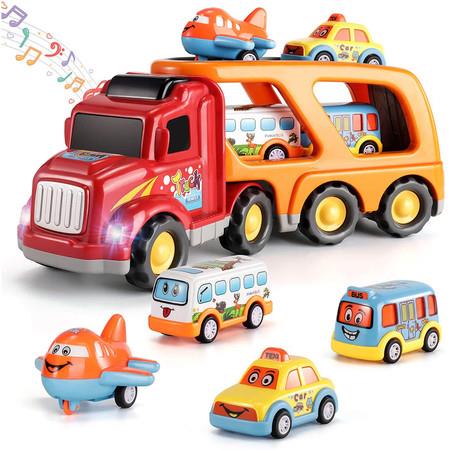 Carrier Truck Transport Car Play Vehicles Toys