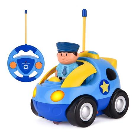 Cartoon Remote Control Police Car toy Christmas gift ideas