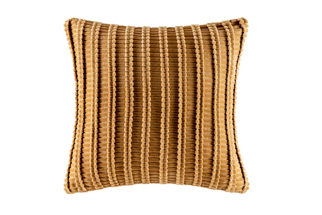 Casita Velvet Cushion 50x50  -  Mustard  Square