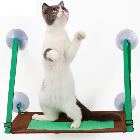 Cat Hammock Cat Window Perch MAX 7.5kg 45x31cm, color random send