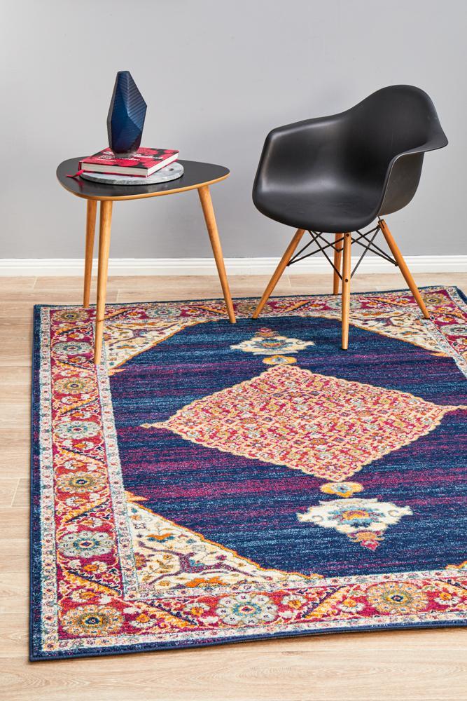 Century 966 Royal Blue Rug 230X160CM