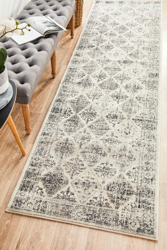 Century 999 Grey Runner Rug 500X80CM