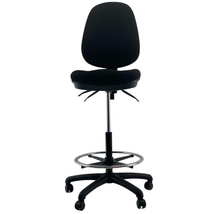 CHARLES High Back Wide Seat Drafting Office Chair