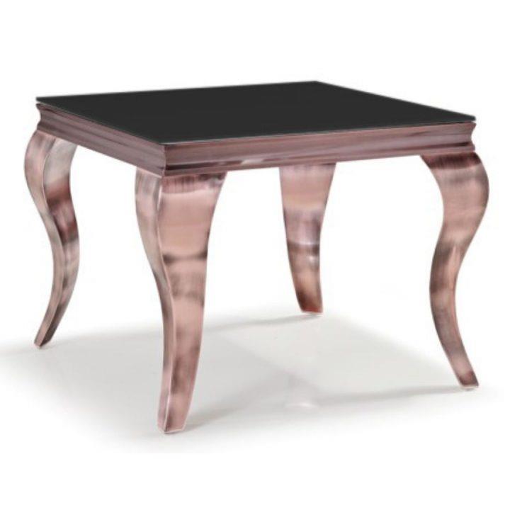 Chateau Side Table Rose/Black