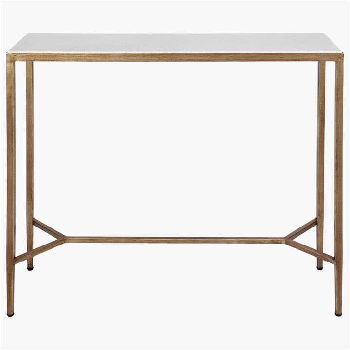 Chloe Console Table - Small Gold
