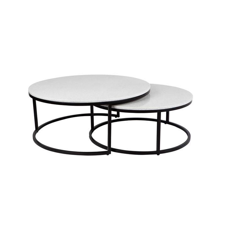 Chloe Nesting Coffee Table - Black
