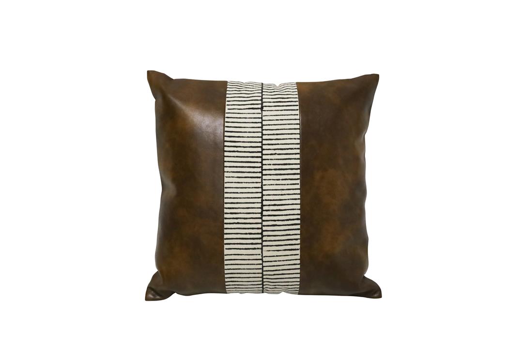 Christo Suede & Cotton Cushion Square
