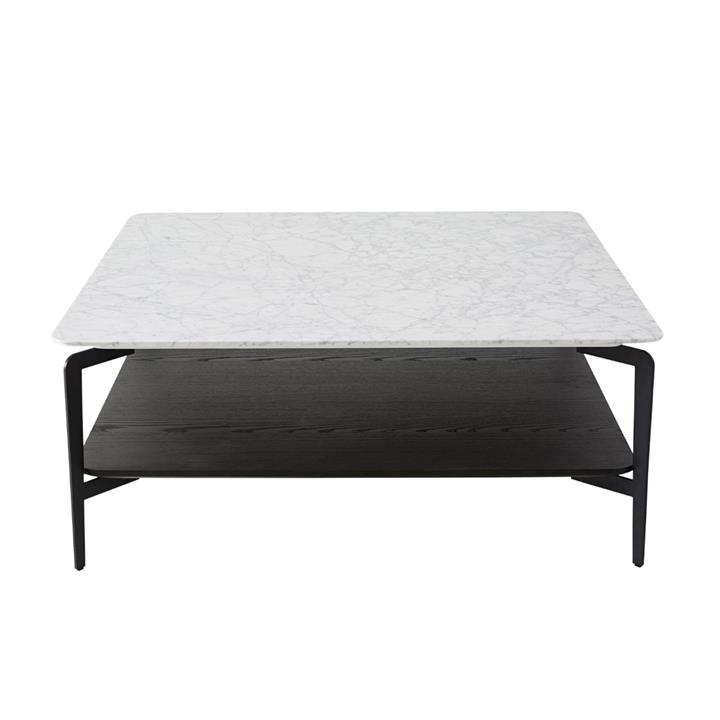 Clara Black Coffee Table-Italian Marble