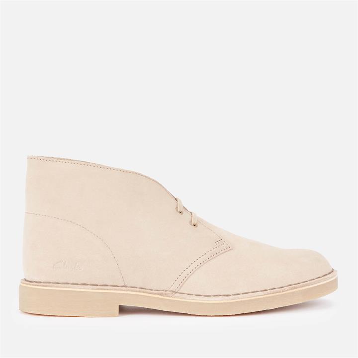 Clarks Men's Desert 2 Suede Boots - Sand - UK 9