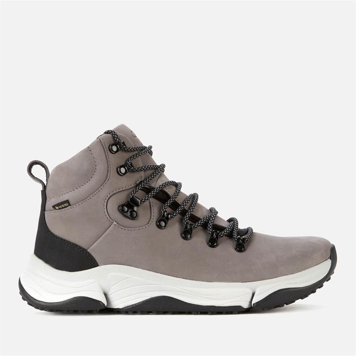 Clarks Men's Tripath Hi Goretex Hiking Style Boots - Grey Combi - UK 8