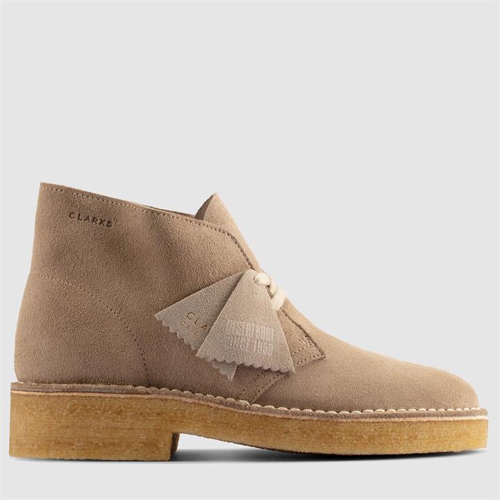 Clarks Original Women's Suede Desert Boots - Sand - UK 5