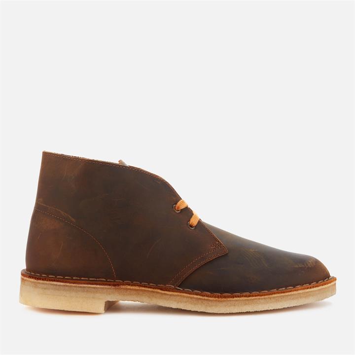 Clarks Originals Men's Leather Desert Boots - Beeswax - UK 7