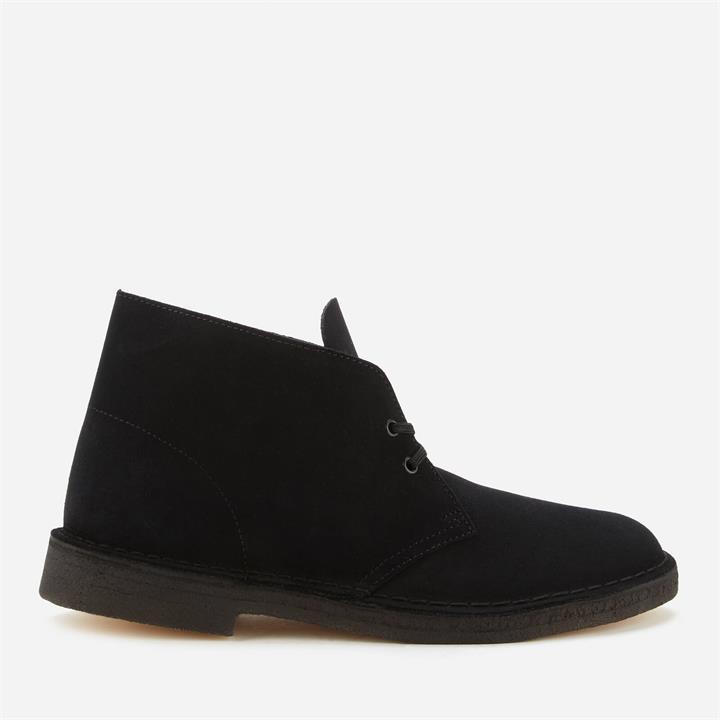 Clarks Originals Men's Suede Desert Boots - Black - UK 11