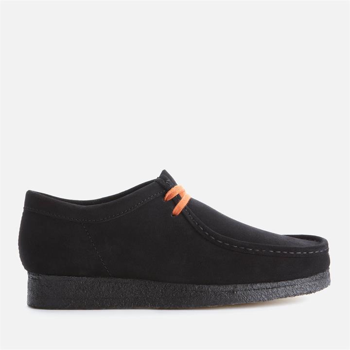 Clarks Originals Men's Suede Wallabee Shoes - Black - UK 11