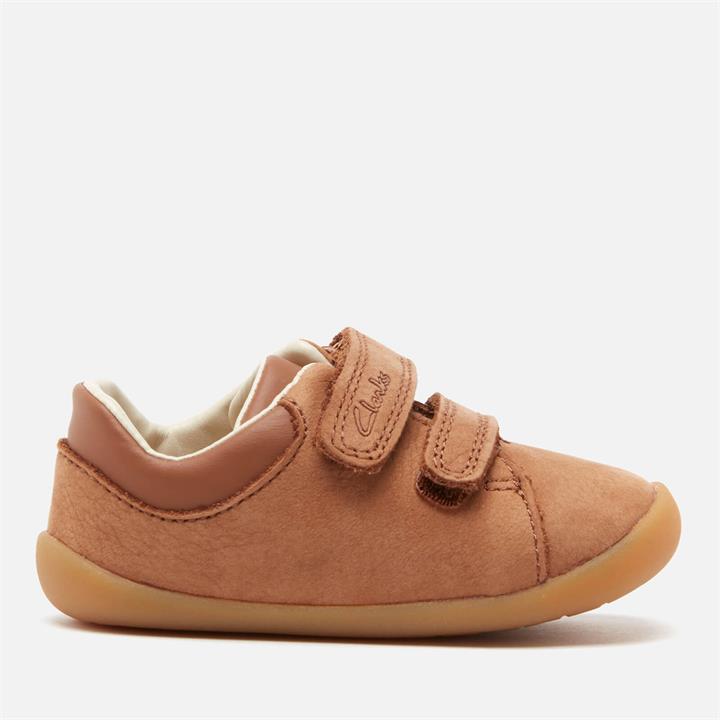 Clarks Roamer Craft Toddler Everyday Shoes - Tan Leather - UK 3 Baby