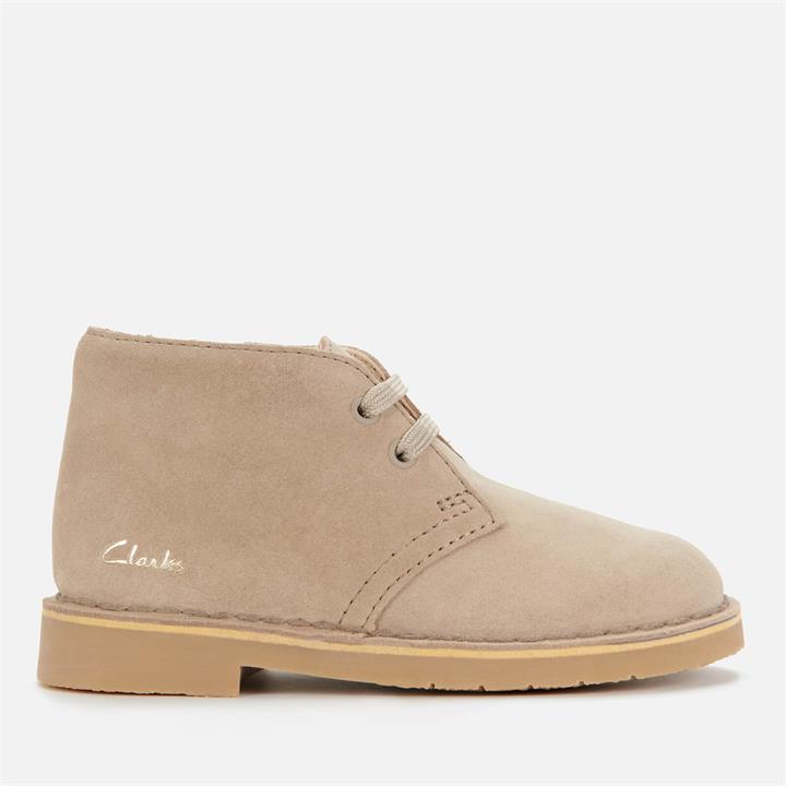 Clarks Toddler Desert Boots - Sand Suede - UK 8.5 Toddler