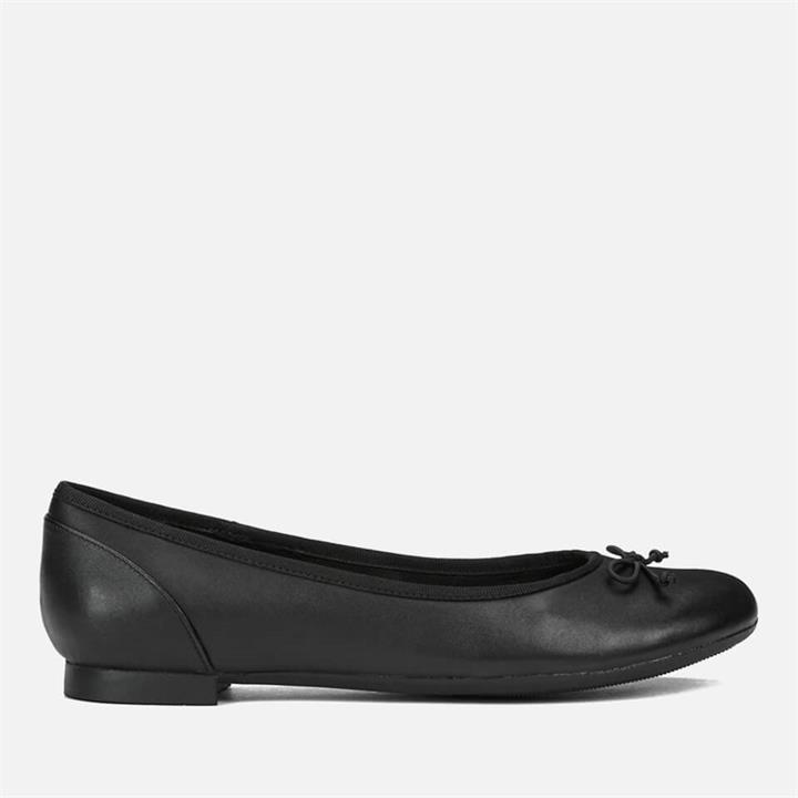 Clarks Women's Couture Leather Ballet Flats - Black - UK 5
