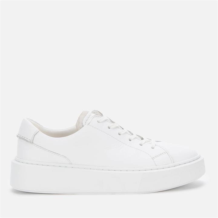 Clarks Women's Hero Lite Lace Flatform Trainers - White - UK 5