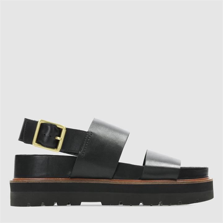 Clarks Women's Orianna Strap Sandals - Black - UK 3