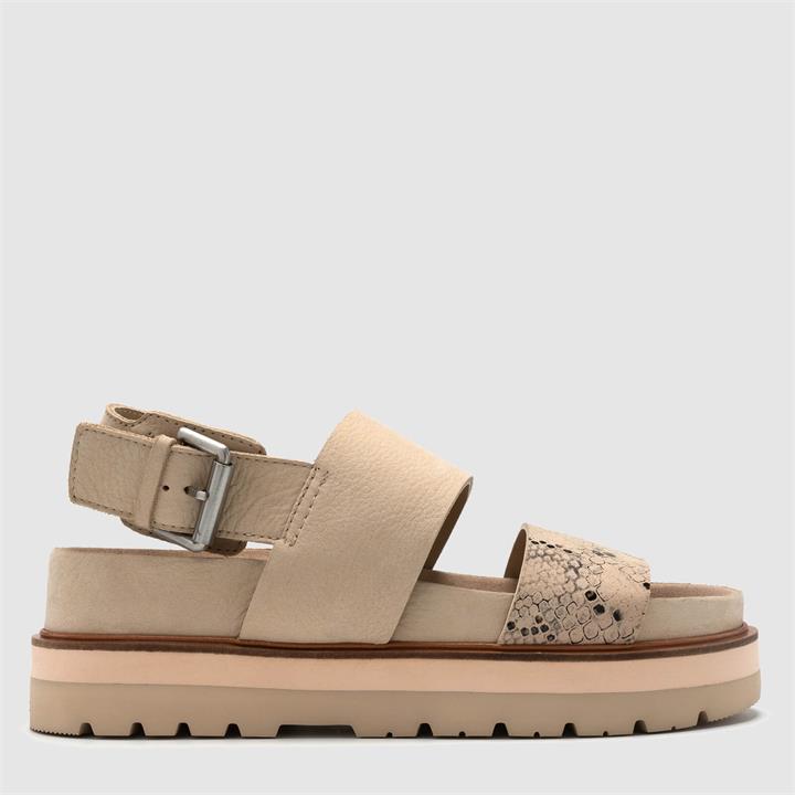 Clarks Women's Orianna Strap Sandals - Taupe - UK 3