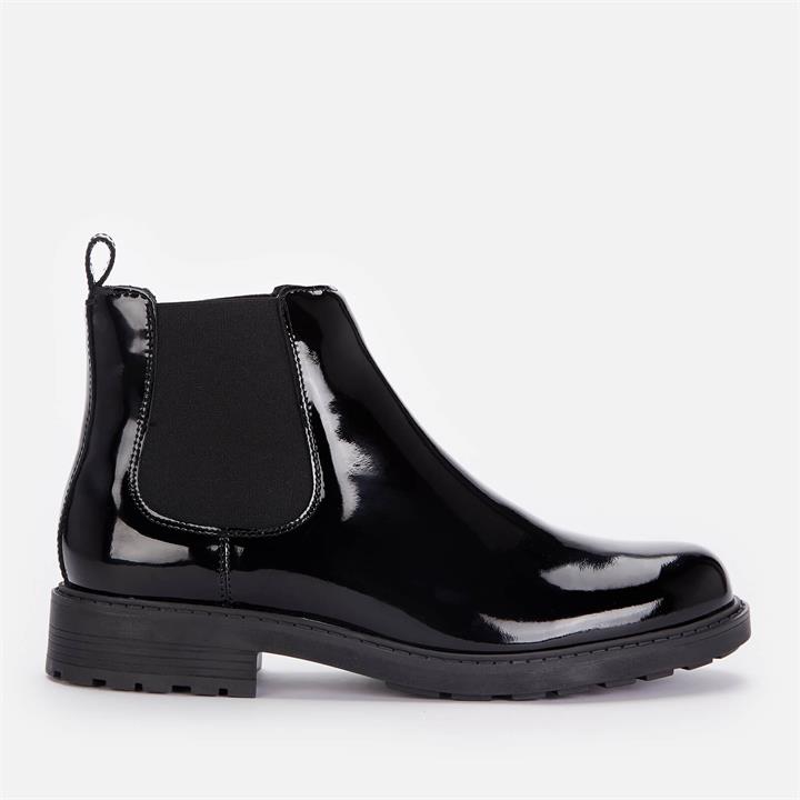 Clarks Women's Orinoco 2 Lane Patent Chelsea Boots - Black - UK 4