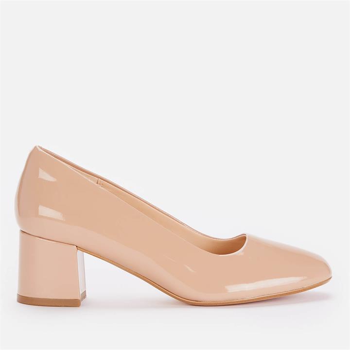 Clarks Women's Sheer 55 Patent Court Shoes - Praline - UK 5