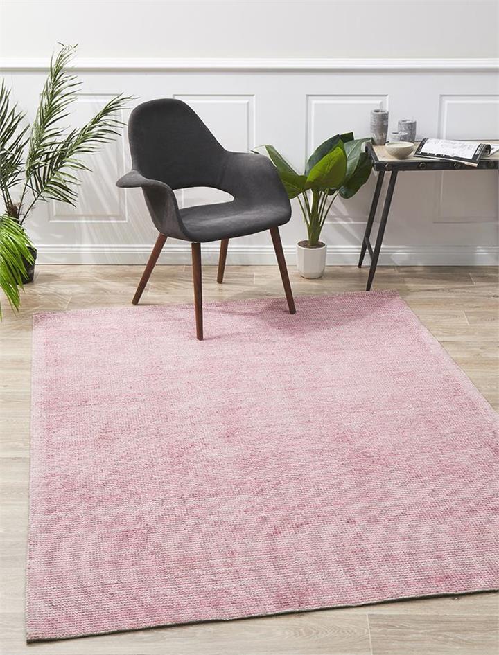 Cloud Rose Cotton Rayon Rug 280X190cm