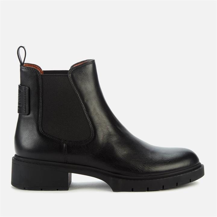 Coach Women's Lyden Leather Chelsea Boots - Black - UK 7