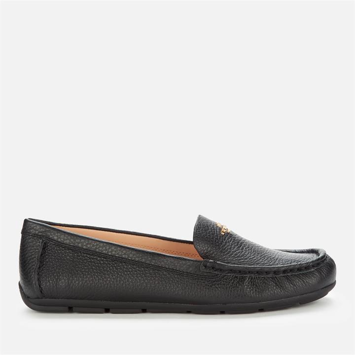 Coach Women's Marley Leather Driving Shoes - Black - UK 3