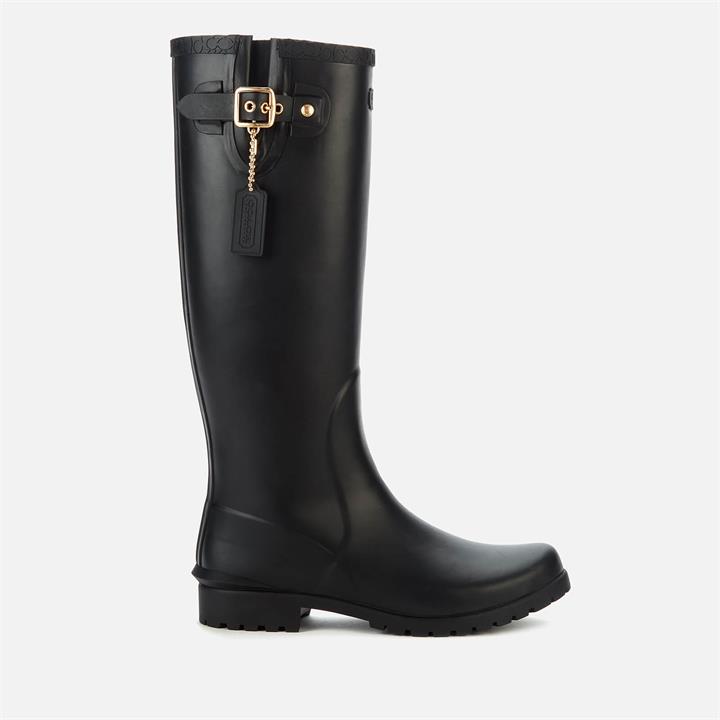 Coach Women's Riley Tall Wellies - Black - UK 5