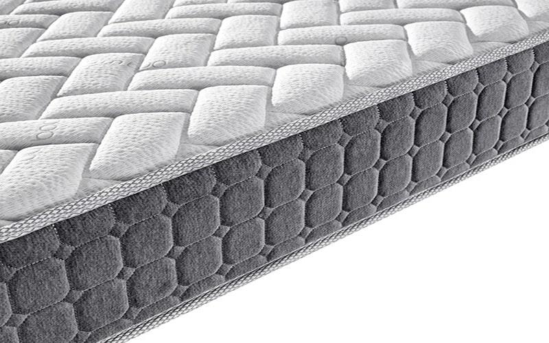 Comfort plus mattress + alfi upholstered slat bed frame