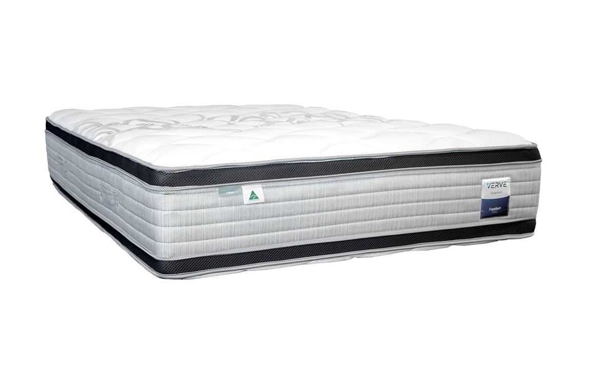 Comfort sleep verve essential  2 sided  pillow top pocket spring  mattress