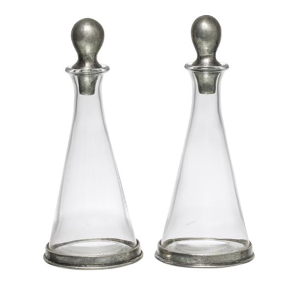 Cone Shape Oil and Vinegar with out Stand 18cmH