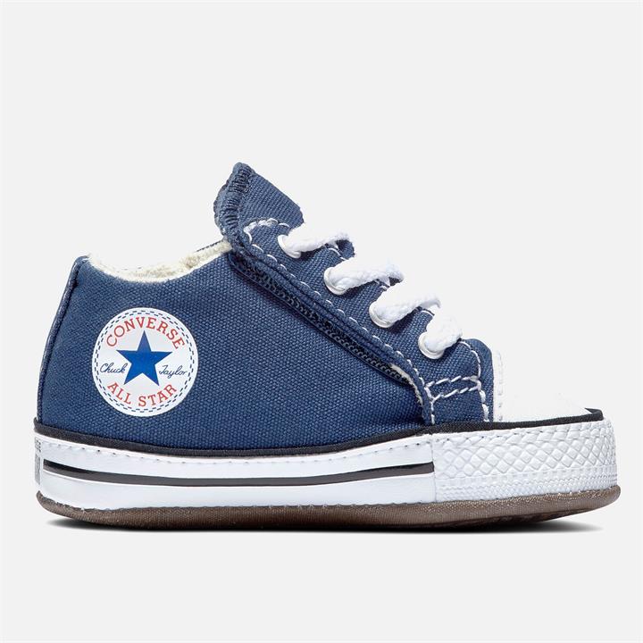 Converse Babys' Chuck Taylor All Star Cribster Soft Trainers - Navy - UK 2 Baby