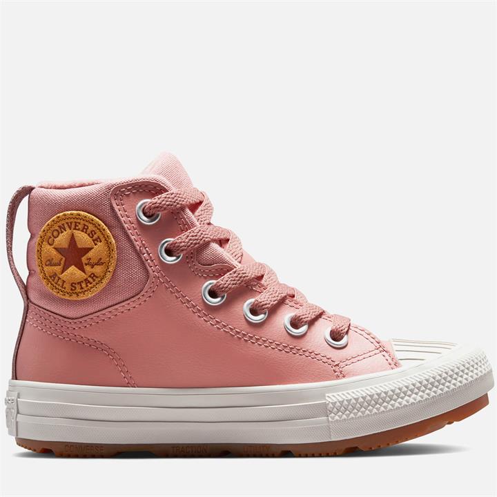 Converse Kids' Chuck Taylor All Star Berkshire Boot - Rust Pink - UK 2 Kids