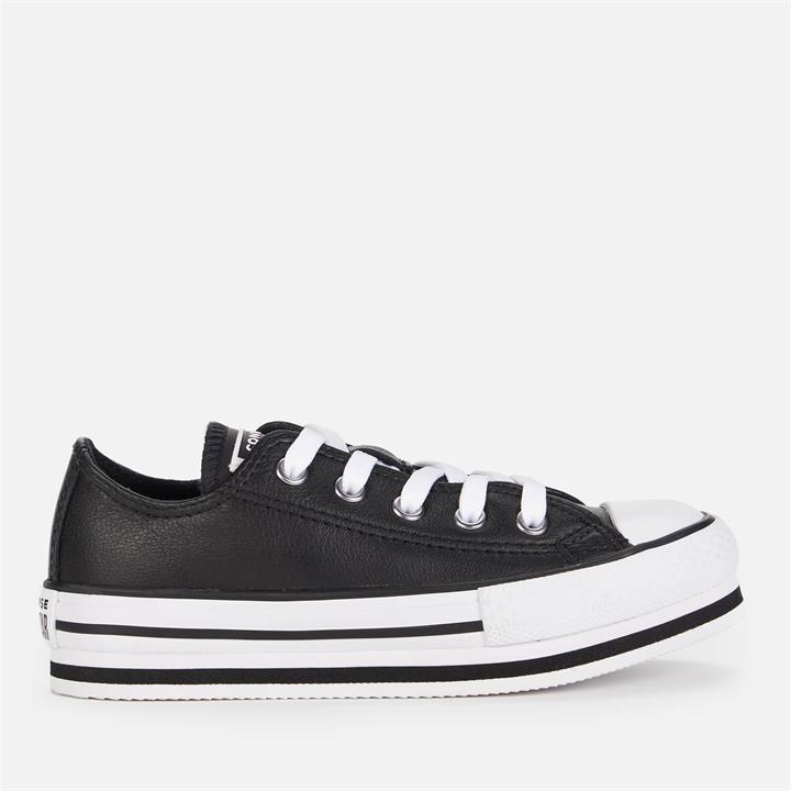 Converse Kids' Chuck Taylor All Star Eva Lift Ox Trainers - Black - UK 1 Kids