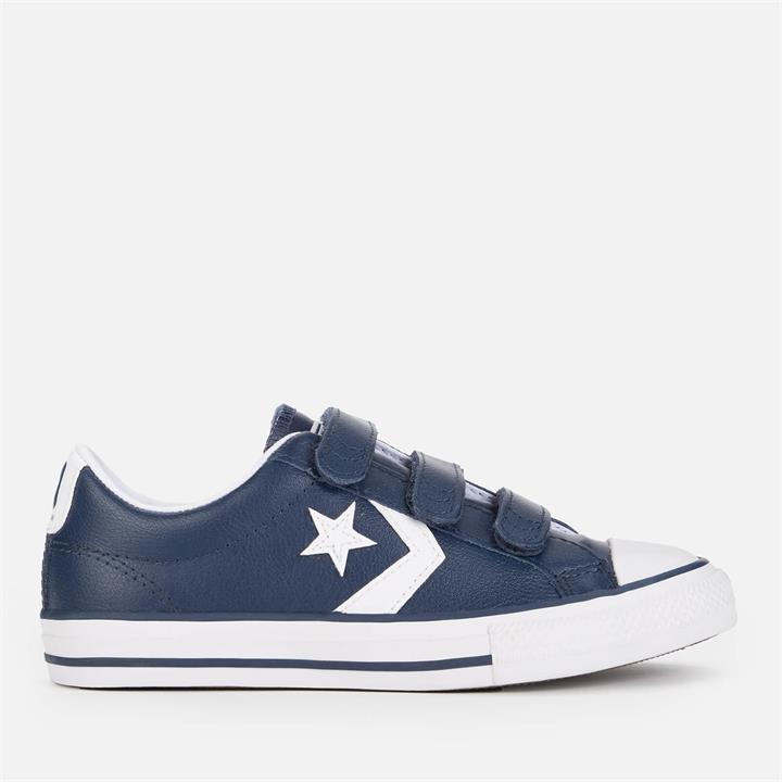Converse Kids' Star Player V3 Trainer - Navy/White - UK 10 Kids
